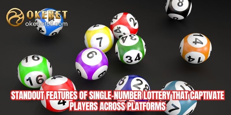 Standout features of Single number lottery that captivate players across platforms