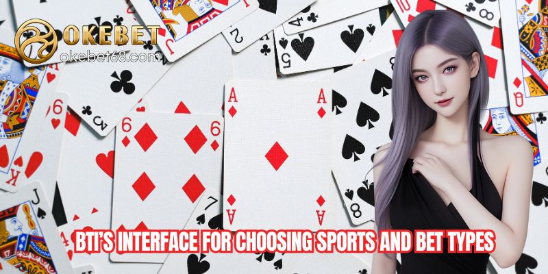 BTI’s interface for choosing sports and bet types is clean and versatile