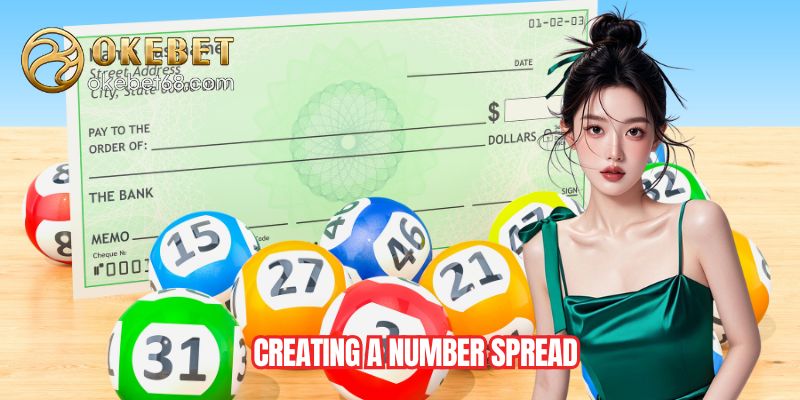 Creating a number spread