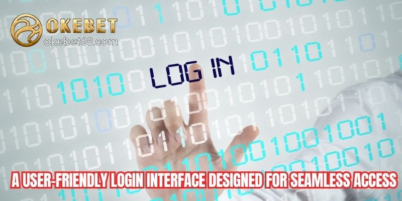A user-friendly login interface designed for seamless access