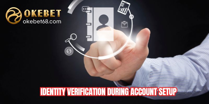 Terms and Conditions interface – identity verification during account setup.